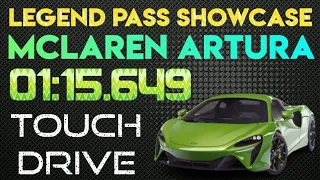 Asphalt 9 - McLaren ARTURA | Legend Pass Showcase | 01:15.649 | Touchdrive | Kita Run