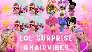 How Do You Unbox #HAIRVIBES? | LOL Surprise #hairvibes! SuperNinna 2021