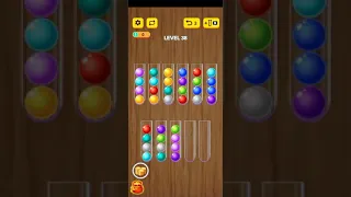 Ball Sort Puzzle 2021 Level 38 Gameplay walkthrough solution