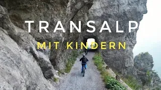 Albrecht-Route eMTB XL Transalp mit Kindern von Garmisch zum Gardasee