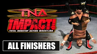 TNA Impact Game: All Finishers (4K 60FPS)