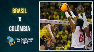 Brasil X Colômbia | MELHORES MOMENTOS | Sul-Americano de Vôlei Feminino 2023