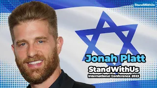 Jonah Platt - StandWithUs Int.Conf 2023