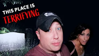TERRIFYING HAUNTED CEMETERY | We Went Back At NIGHT TERRIBLE IDEA