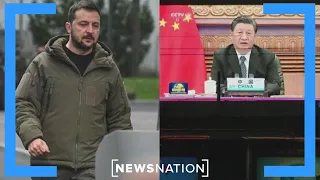 Jinping, Zelenskyy meet as Ukraine expands 'army of drones' for front line | NewsNation Live