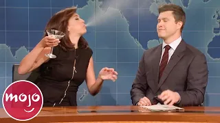 Top 10 Times Cecily Strong Broke Character on SNL