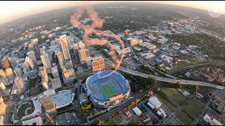 The Golden Knights Parachute Into Bank of America Stadium | US Army Parachute Team