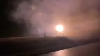 Ukrainian armed forces firing