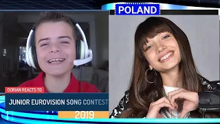 🇵🇱 JUNIOR EUROVISION SONG CONTEST 2019 REACTION | POLAND | VIKI GABOR | SUPERHERO