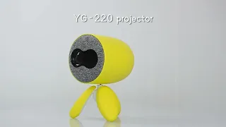 JolyPops Mini projetor suporta a mesma tela de telefone celular YG220