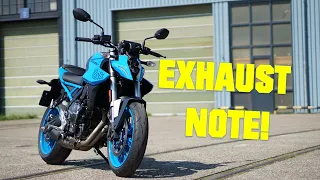 2023 SUZUKI GSX-8S - STOCK EXHAUST SOUND