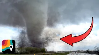 Powerful Tornadoes Tear through Minden, Iowa & Lincoln, Nebraska | April 26, 2024
