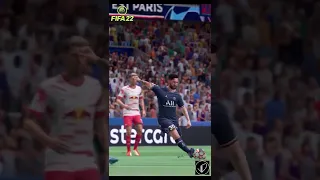 FIFA 22 Messi Goal from outside the box for PSG