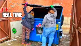 Dumpster Diving Reality in Real Time