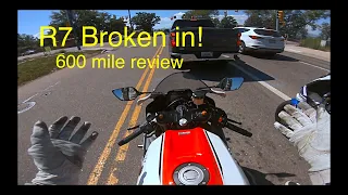 2022 Yamaha R7 - 600 mile review