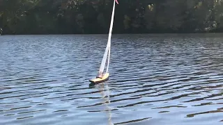 Vintage Marblehead Pond Yacht