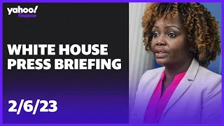 White House Press Secretary Karine Jean-Pierre holds briefing