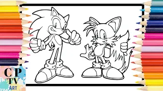 Sonic 2 Coloring Pages/Sonic and Tails/Cartoon - On & On (feat. Daniel Levi) [NCS Release]