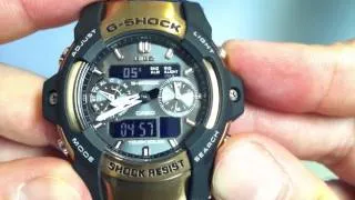 Casio G-Shock GIEZ GS-1050B-5ADR Solar Power Watch.
