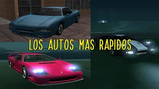 Los 5 Autos mas RÁPIDOS de GTA San Andreas