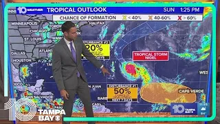 Tracking the Tropics: Tropical Storm Nigel strengthens