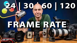 Demystifying FRAME RATES in DaVinci Resolve VS in Camera | Beginners Guide to Frame Rates