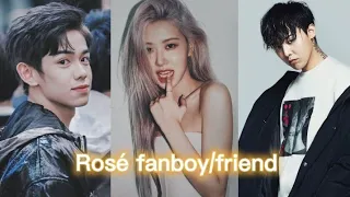 Rosé idol fanboy