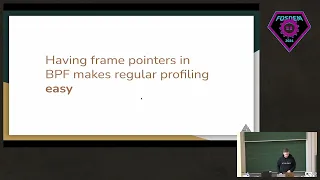 FOSDEM 2024 - What’s possible in eBPF observability when we have frame pointers