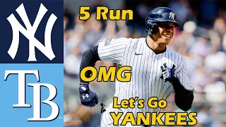 Yankees vs. Rays Game Highlights , Apr 21 2024 | MLB Season 2024