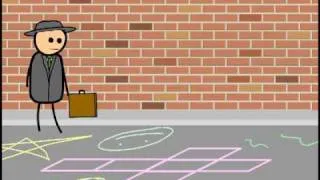 Classic Cyanide & Happiness - Hopscotch (игра в классики)