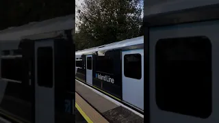 South Western Railway Island Line Class 484s, 484004 and 484001 departing Shanklin