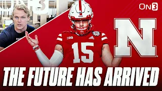 Nebraska QB Dylan Raiola BALLS OUT In Spring Game | Will Freshman Be QB1 For Cornhuskers Matt Rhule?