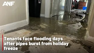 Metro Atlanta tenants face flooding days after pipes burst from holiday freeze