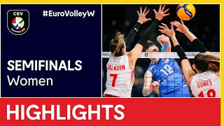 Turkey vs. Serbia Highlights- #EuroVolleyW