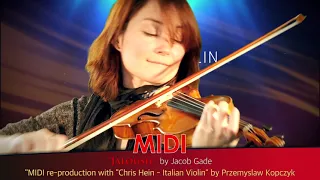 Chris Hein - Italian Violin LIVE vs MIDI Comparison