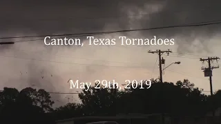 May 29th, 2019 Canton, Texas Tornadoes Full Chase