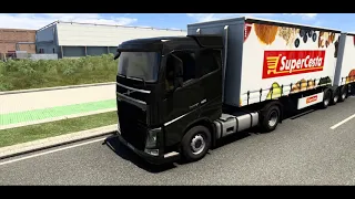 Euro Truck Simulator 2 Iberia | Badajoz (Spain) to Lisbon (Portugal) | Volvo FH