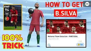 How To Get 98 Rated Bernardo Silva From National Team Selection Portugal Box Draw | Pes 2020 Mobile|