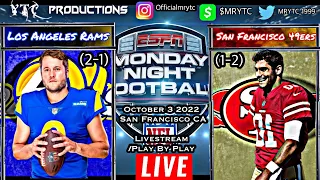 LIVE: San Francisco 49ers vs Los Angeles Rams NFL Week 4 Livestream/Play By Play