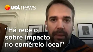 Eduardo Leite fala em 'impacto' das doações no comércio no Rio Grande do Sul e é criticado; veja