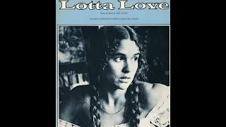 Nicolette Larson/[Neil Young] "lotta love" {Nicolette/[comes a time]} (1978)