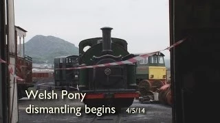 Welsh Pony - dismantling begins