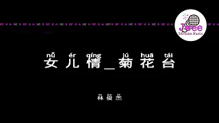 林俊杰 《女儿情菊花台》 Pinyin Karaoke Version Instrumental Music 拼音卡拉OK伴奏 KTV with Pinyin Lyrics 4k