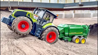 TRACTORS AND RC TRUCKS WORK HARD AT THE LIMIT!