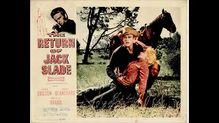 John Ericson & Mari Blanchard in "The Return of Jack Slade" (1955) - feat. Angie Dickinson