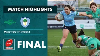 CHAMPIONSHIP FINAL HIGHLIGHTS: Manawatū v Northland (Farah Palmer Cup 2023)