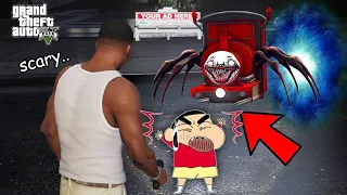 Franklin & Shinchan Found Choo-Choo Charles in GTA 5!