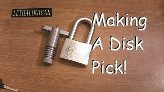 The making of a (cheap) disk detainer pick!