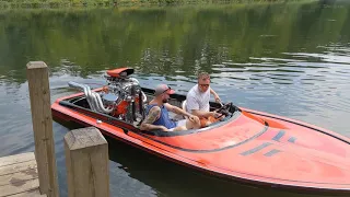 Blown Jet Boat - Bahner 427 BBC & 6-71 blower