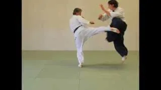 Aikido vs Kicks: Promotional Video Aikido: Keri-waza, defensive techniques against kicking attacks